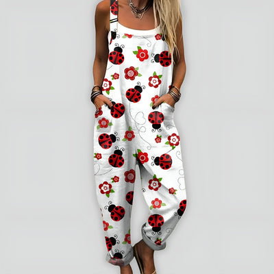 Anja™ - Komfortabel og Stilfuld Jumpsuit med Løs Pasform